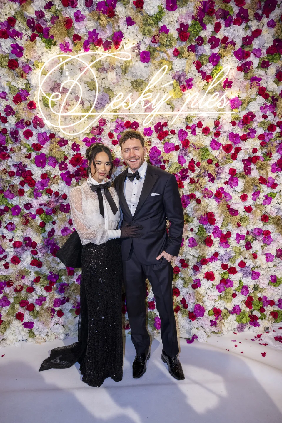 Bachelor Míra a Sarah Český ples