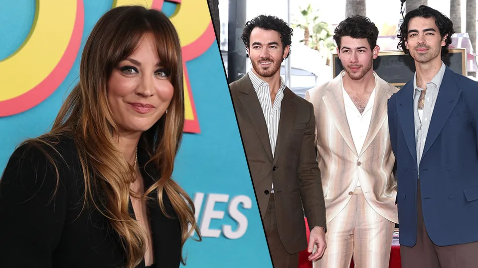 Kaley Cuoco a Jonas Brothers