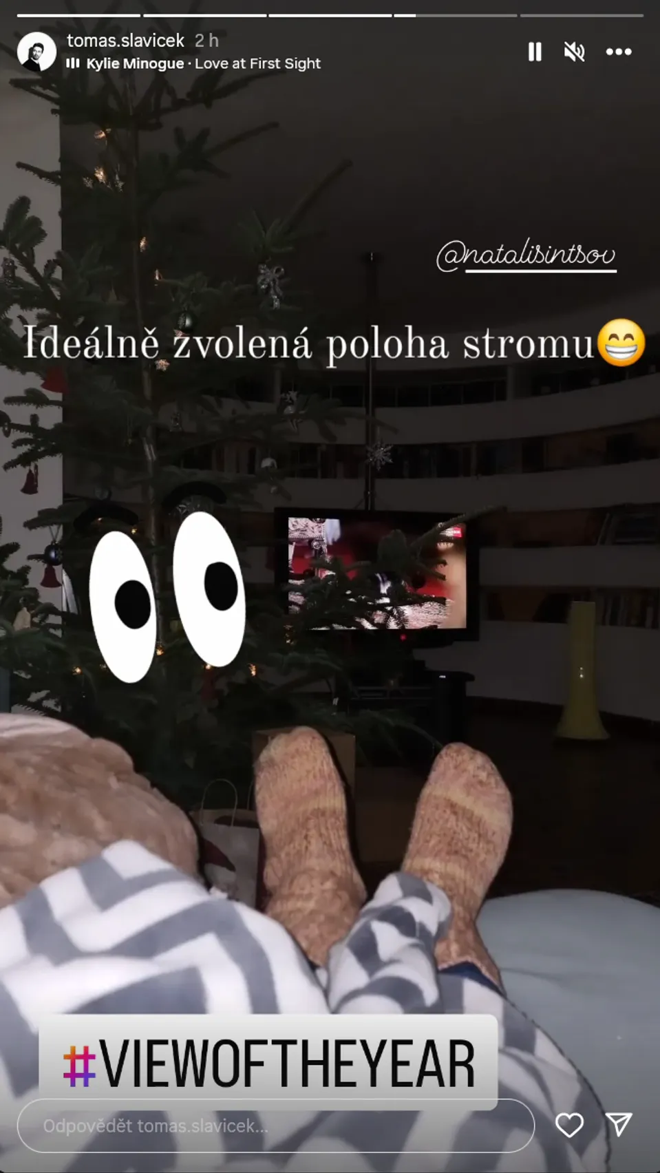 Stromeček Tomáše Slavíčka z Jedné rodiny