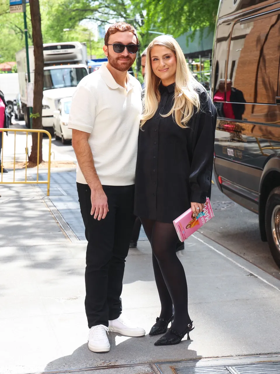 Meghan Trainor a Daryl Sabara.