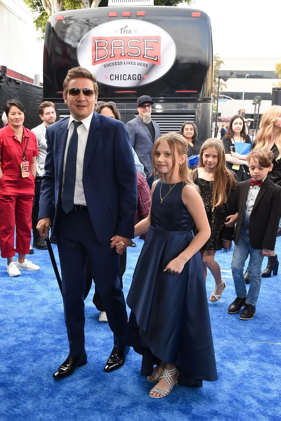 Jeremy Renner s dcerou.