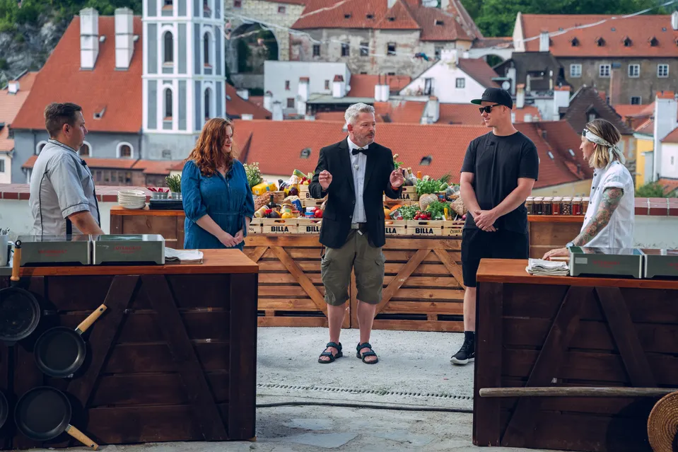 Natáčení Souboje na talíři