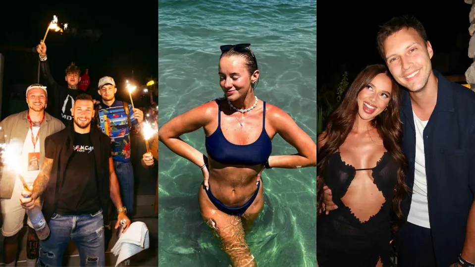 Sandro, Adriana a Gábi a Pítr na festivalu v Chorvatsku.