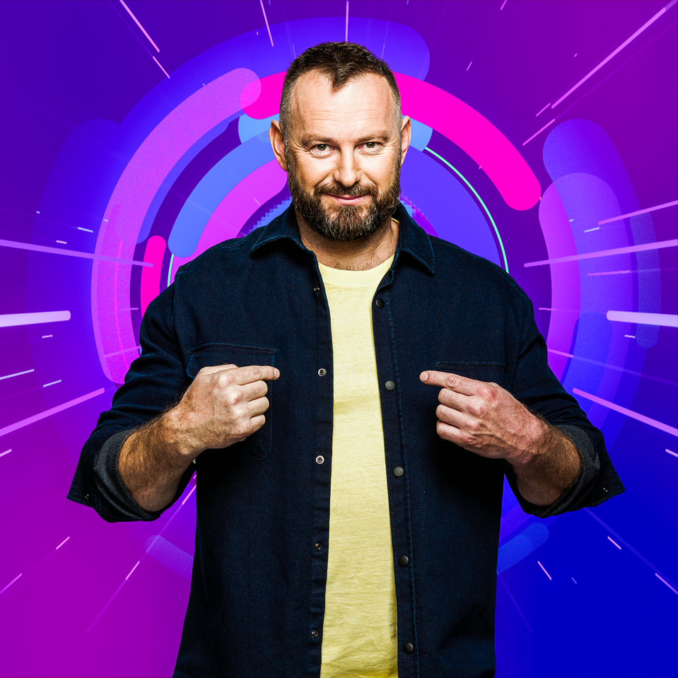 Roland jako spolubydlící v domě Big Brothera.