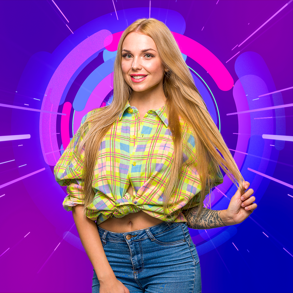 Kristýna jako spolubydlící v domě Big Brothera.