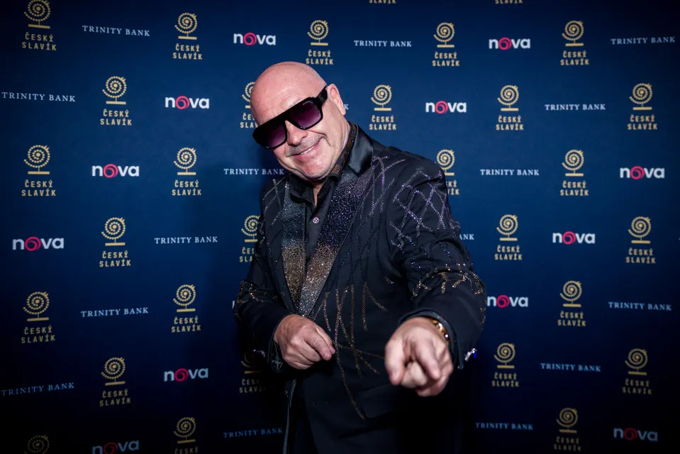 Michal David na warm up party k Českému slavíkovi 2025