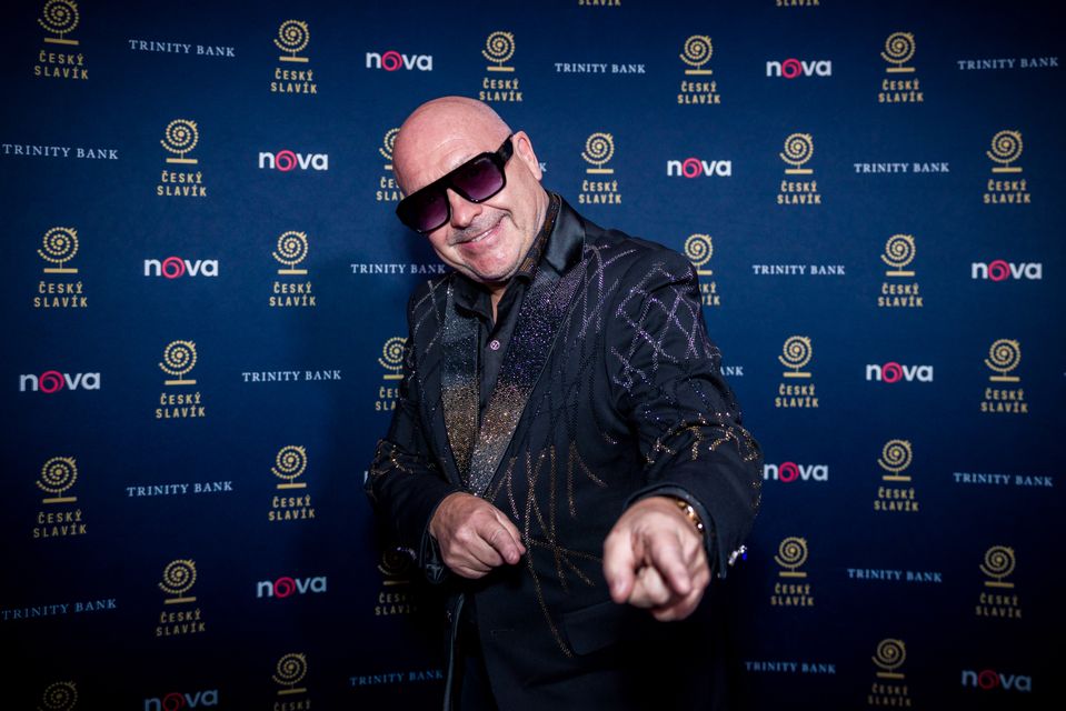 Michal David na warm up party k Českému slavíkovi 2025