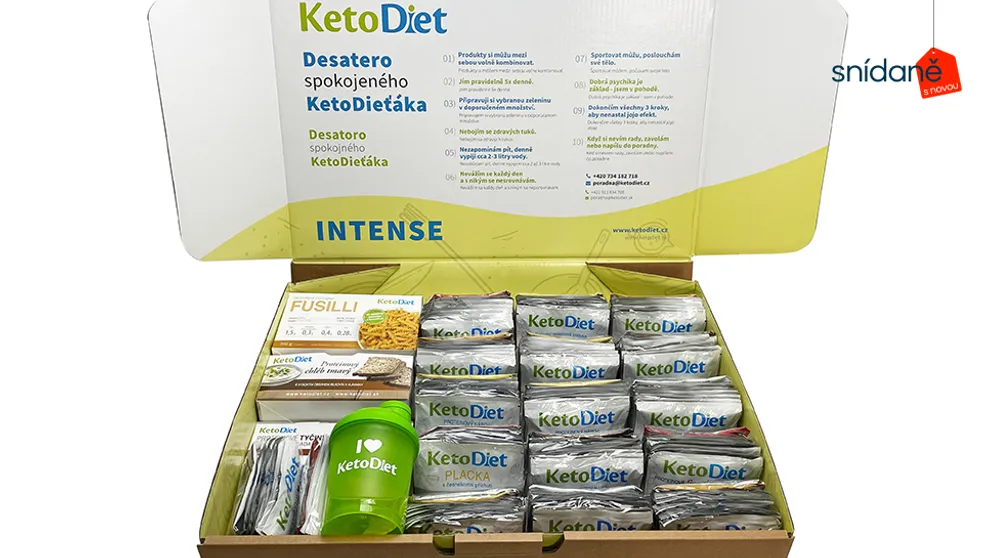 Velká soutěž Snídaně s Novou o dietní plány od KetoDiet