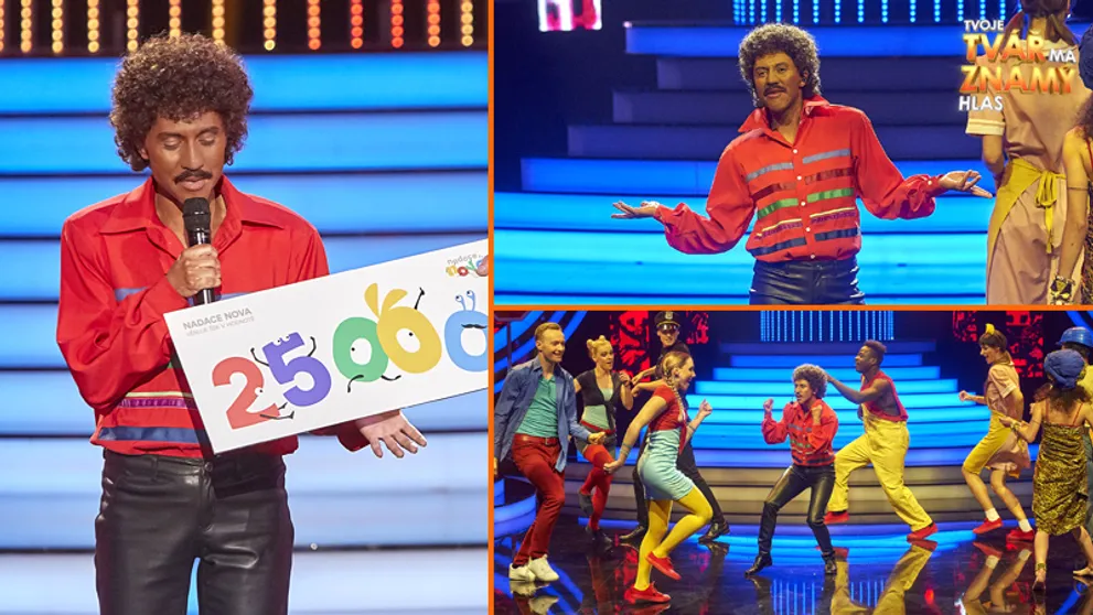 Martička Issová si jako Lionel Richie odnesla v Tváři první vítězství! Příště zazpívá song francouzské krasavice. Víme jaký!