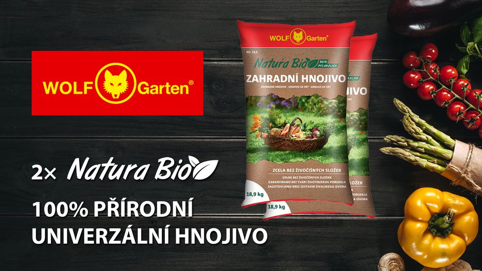 Zahrada k nakousnutí: Soutěžili jste s Loskutákem o hnojivo na zeleninu od WOLF GARTEN