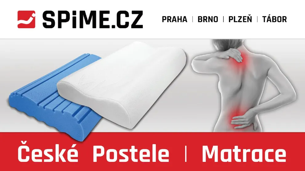 Zdravé spaní se sladkým spánkem: Vyhrajte 2 anatomické polštáře z paměťové pěny