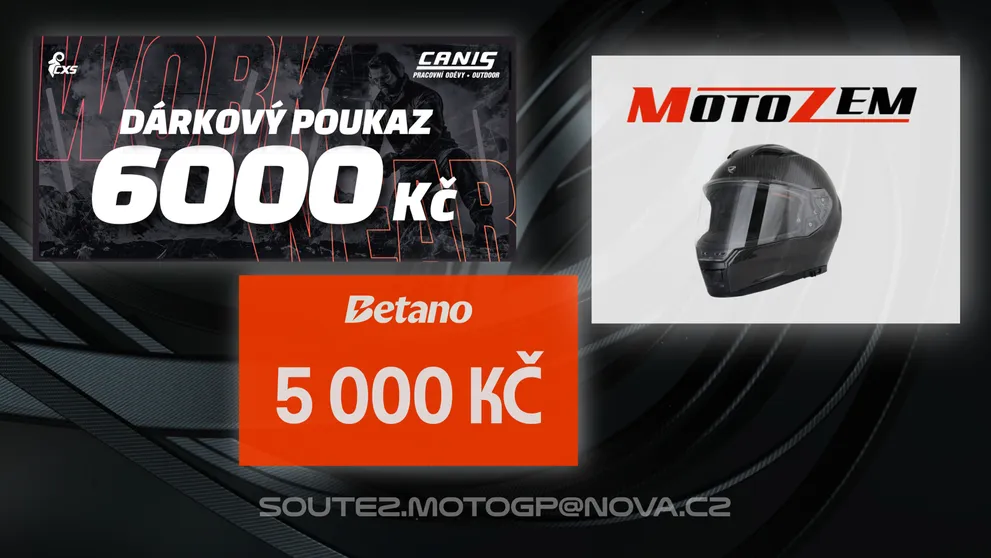 Velká soutěž pro motocyklové fanoušky: Známe výherce