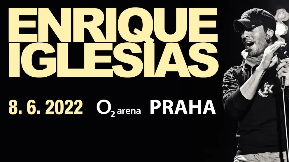 Enrique Iglesias přesouvá koncert v pražské O2 areně na 8. června 2022