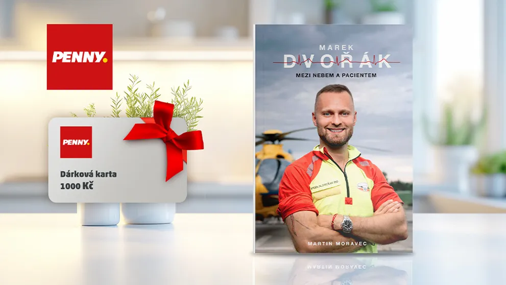 Kdo vyhrál se Snídaní dárkovou kartu Penny a podepsanou knihu Mezi nebem a pacientem?