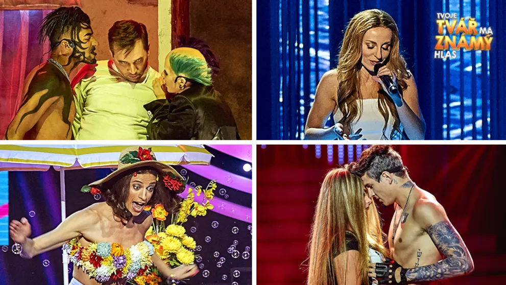 TOP MOMENTY 7. dílu Tvojí tváře: Dav řvoucích fanynek, ďábelská Slováčková a umělá Barbie!