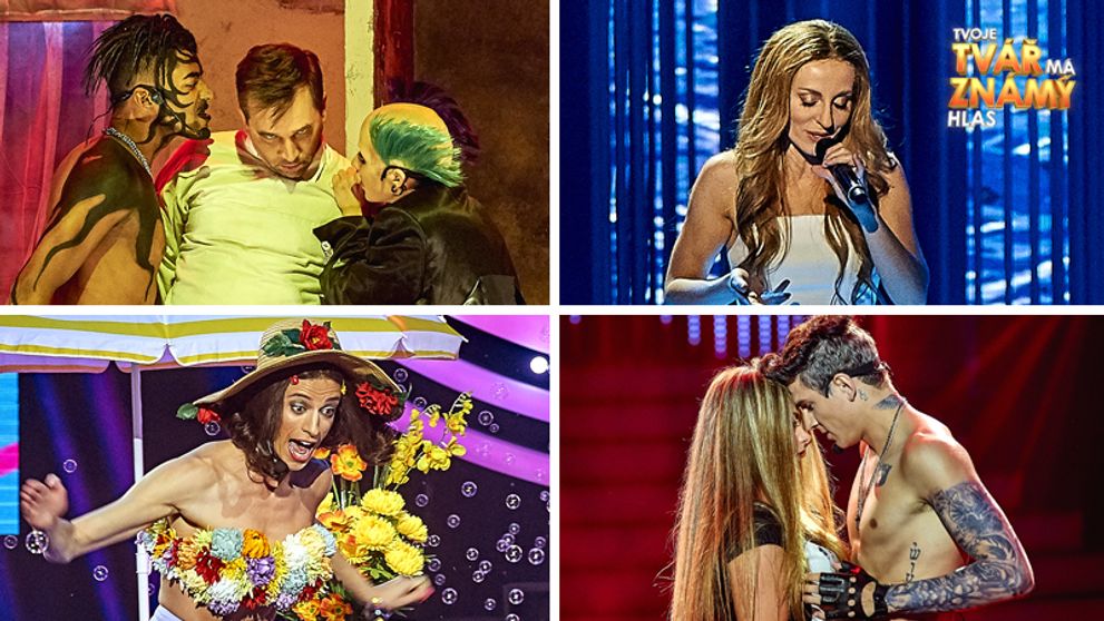 TOP MOMENTY 7. dílu Tvojí tváře: Dav řvoucích fanynek, ďábelská Slováčková a umělá Barbie!