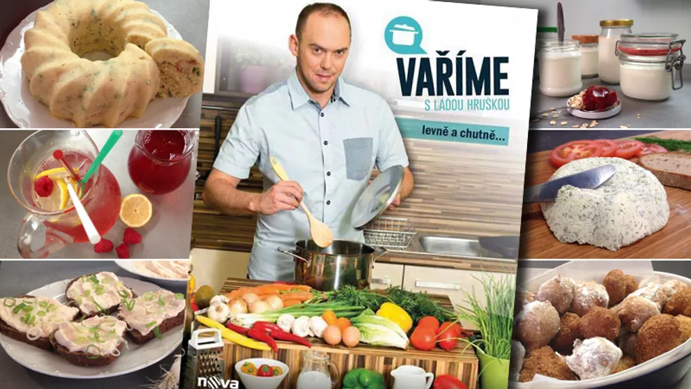 Recepty gurmánského experimentátora Ládi Hruška na DVD a v knižní podobě!