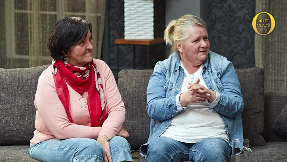 Kamarádky Hana Marková a Magdalena Kadasi