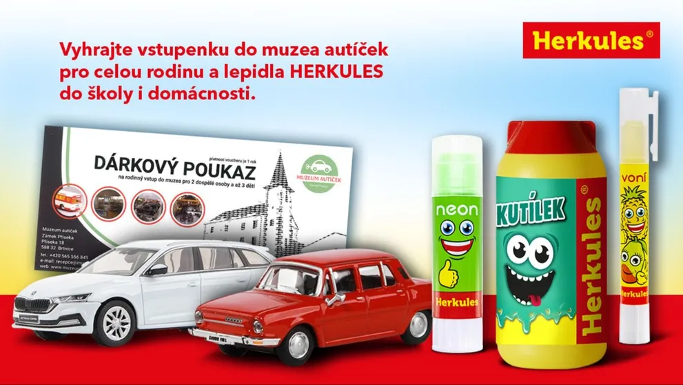 Soutěžte s Životem ve hvězdách o vstupenky do muzea autíček pro celou rodinu