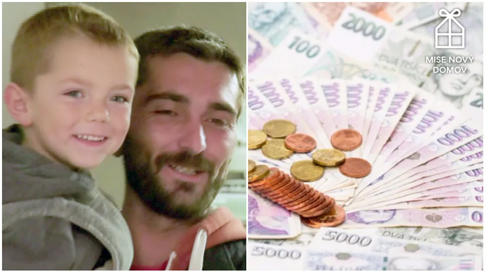 Veřejná sbírka pro Juliána Třísku a jeho syna ukončena: Kolik peněz diváci poslali?