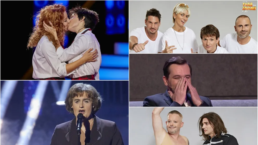 Balěťák Háma, šílené opice i dojemná píseň pro Sokola. Jaký byl top moment 4. řady Tváře? HLASUJTE!