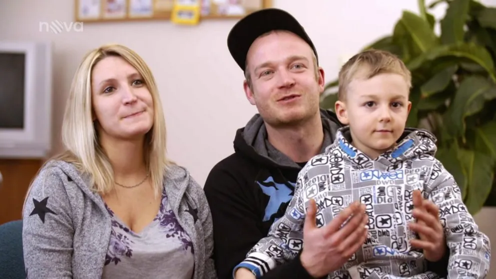 Rodina Marie Hudčekové a Václava Bečváře