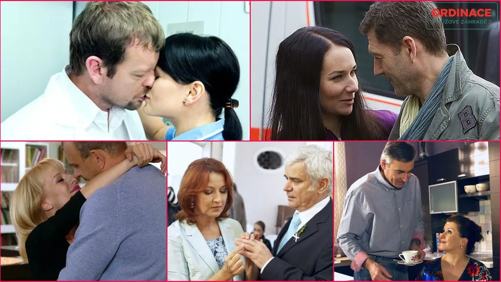 5  ROZCHODŮ Ordinace: Kterou dvojici byste chtěli vidět opět spolu?