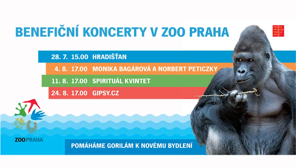 TV Nova podporuje sérii benefičních koncertů pro pražskou ZOO