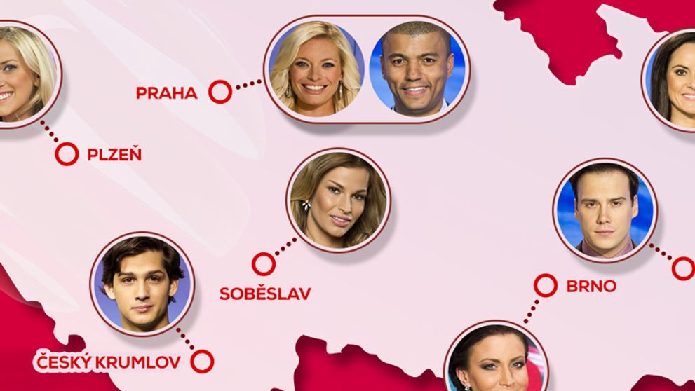 MODERÁTOŘI Novy a jejich rodná MĚSTA: Nepohybují se třeba ve vašem okolí?