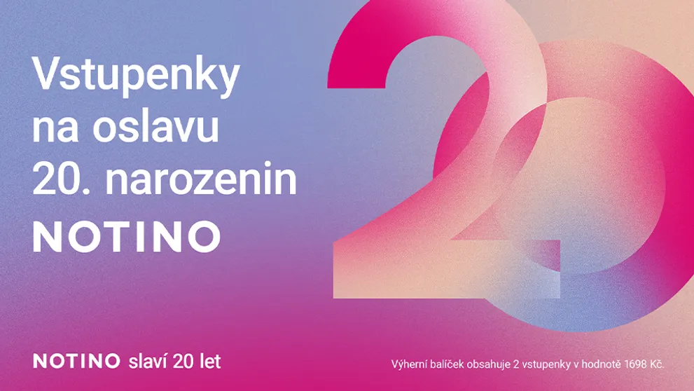 Soutěžili jste o vstupenky na oslavu 20. narozenin Notina. Kdo vyhrál?