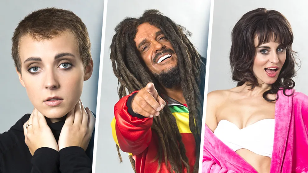 JEDNOTLIVÁ VYSTOUPENÍ TVOJÍ TVÁŘE: Bláznivý striptýz LMFAO i nezapomenutelný Bob Marley!