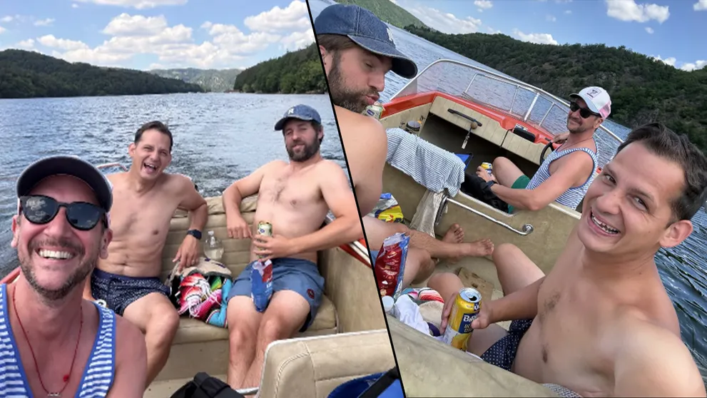 Pohoda u vody skončila. Moderátor TV Nova spěchal do vysílání