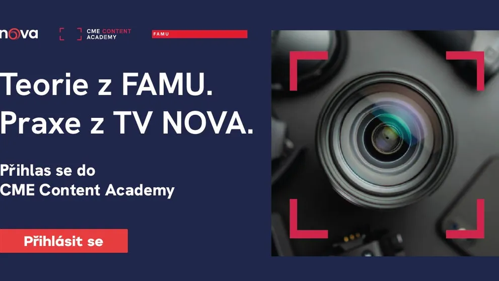 Nova hledá talenty. Přihlaste se ke studiu CME Content Academy