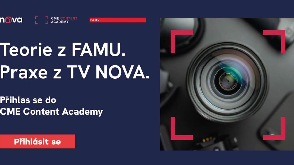 Nova hledá talenty. Přihlaste se ke studiu CME Content Academy