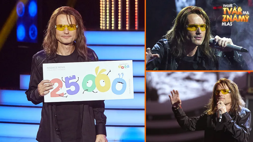 Dalibor Gondík se dočkal: S písní U2 vyhrál 10. díl Tvojí tváře! Příště z něj bude kyprá americká star. Jaký song zazní?