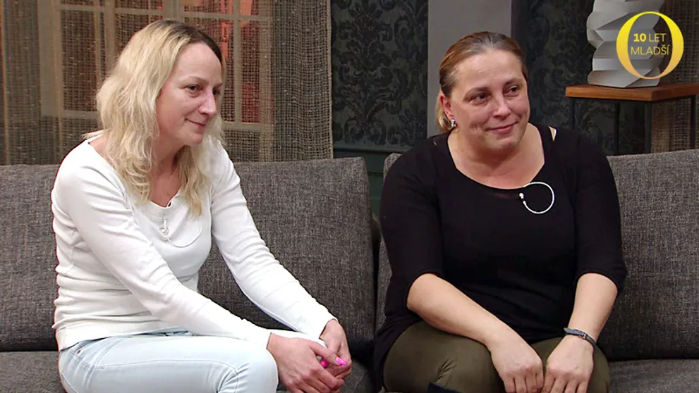 Kamarádky Pavlína Blehová a Zuzana Skalová