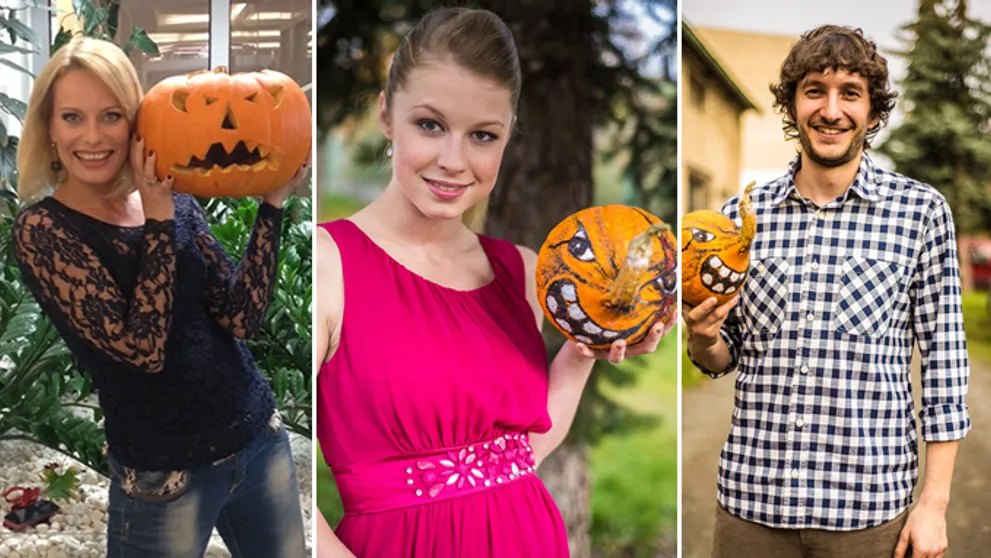 Hallowenn pobláznil i herce! Kdo má nejhezčí dýni?