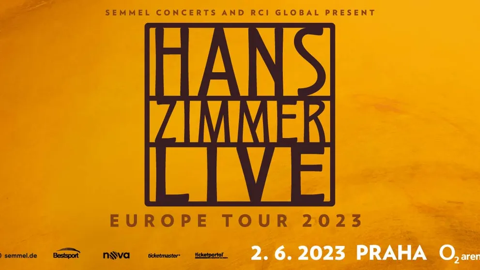 Semmel Concerts a RCI Global uvádějí Hans Zimmer Live Europe Tour 2023
