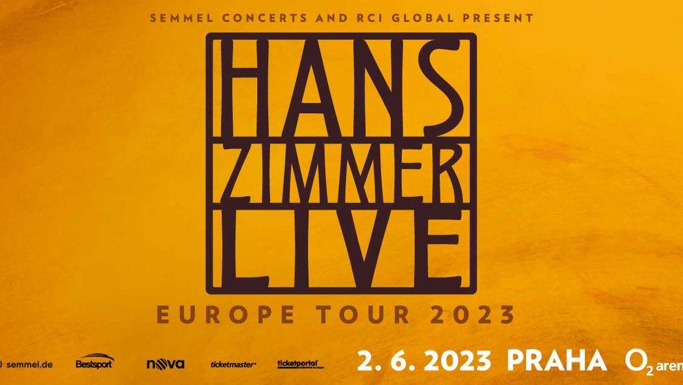 Semmel Concerts a RCI Global uvádějí Hans Zimmer Live Europe Tour 2023
