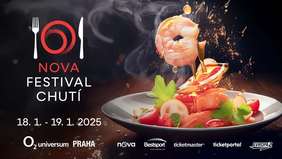 Nova festival chutí 18. a 19. ledna 2025 v Praze!