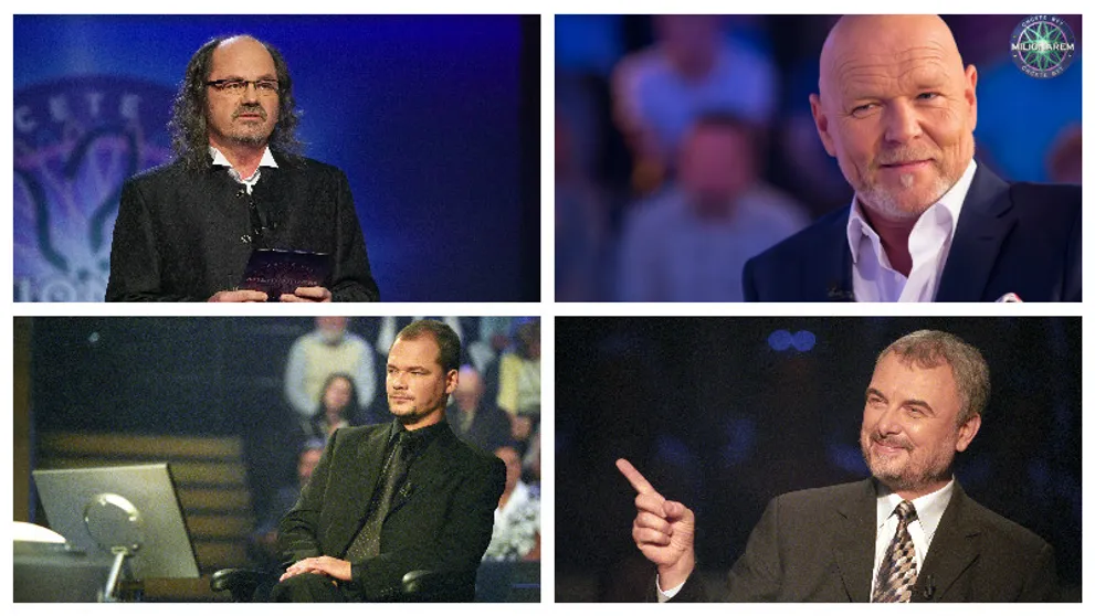 CHCETE BÝT MILIONÁŘEM? Hlasujte o nejoblíbenějšího moderátora show, kde se vyhrávaly milióny!