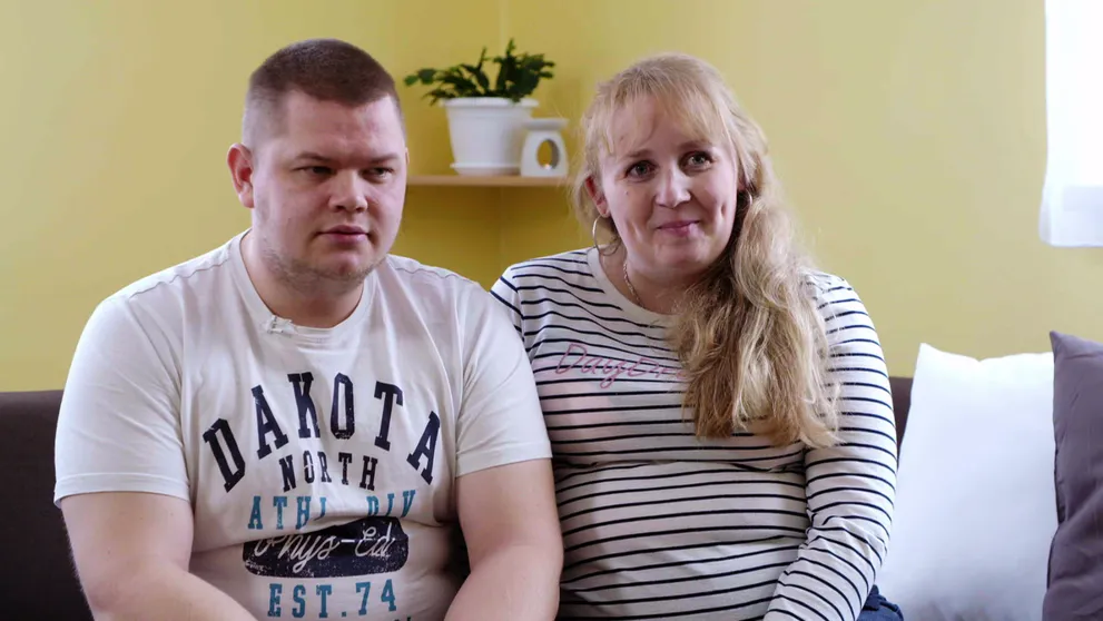 Rodina Radky a Lukáše Baránkových
