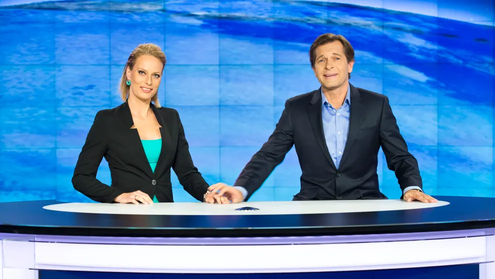 NOVÉ MODERÁTORSKÉ DUO: Kristina Kloubková a Martin Pouva společně v Televizních novinách!