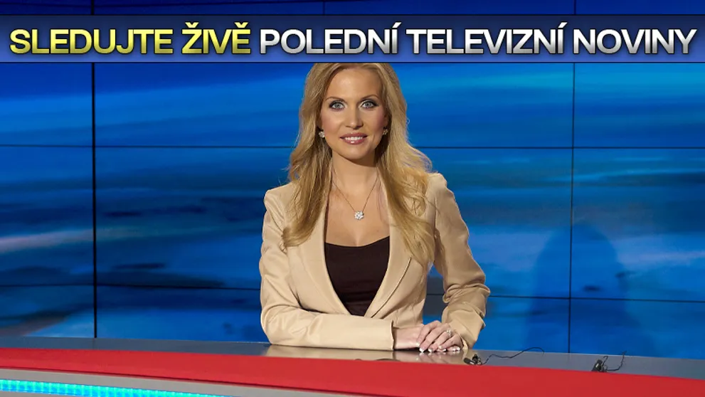Polední Televizní noviny se dnes vrátily na obrazovku TV Nova!