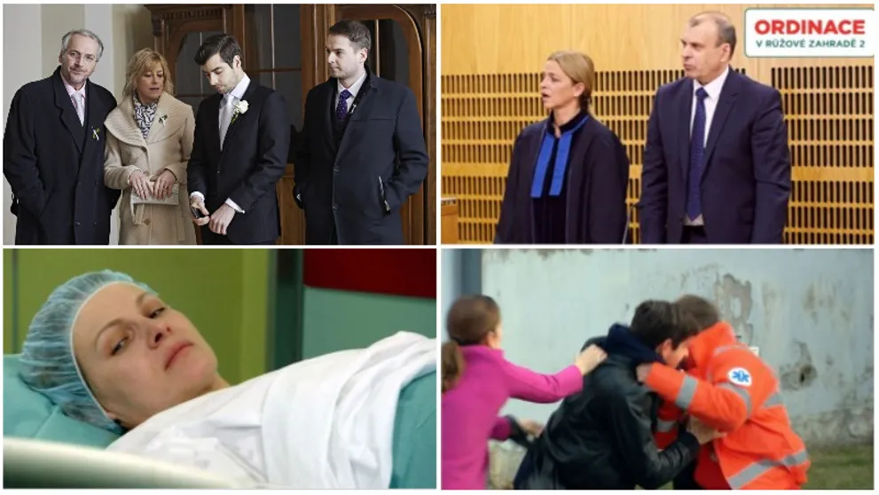 ORDINACE TENTO TÝDEN: Svatba Bibi, soud Mázla, dítě Aleny v ohrožení, bitka soků a žádost o ruku!