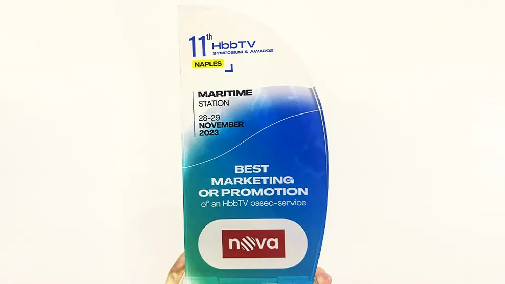 Skupina Nova získala prestižní cenu HbbTV Awards. Obhájila ocenění z minulého roku