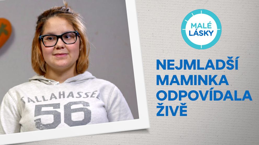Patnáctiletá maminka z Malých lásek odpovídala ŽIVĚ: Jak Kateřina Lipianská zvládá péči o dítě?