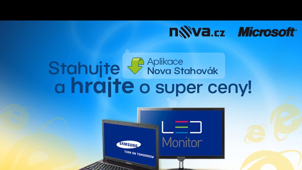 NOVA Stahovák pro webový prohlížeč IE8!