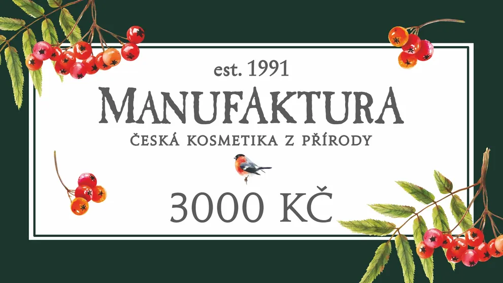 Jeden šťastlivec vyhrál se Snídaní dárkový voucher v hodnotě 3 000 Kč od společnosti Manufaktura