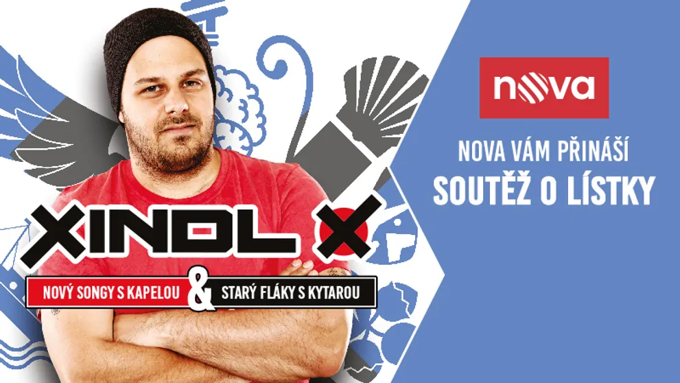 Známe výherce soutěže o lístky na koncertní turné Xindl X. Jste to vy?